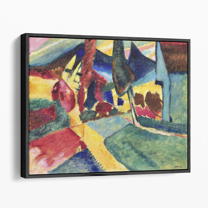 Landscape with Two Poplars, 1912 - Canvas Print Wall Art