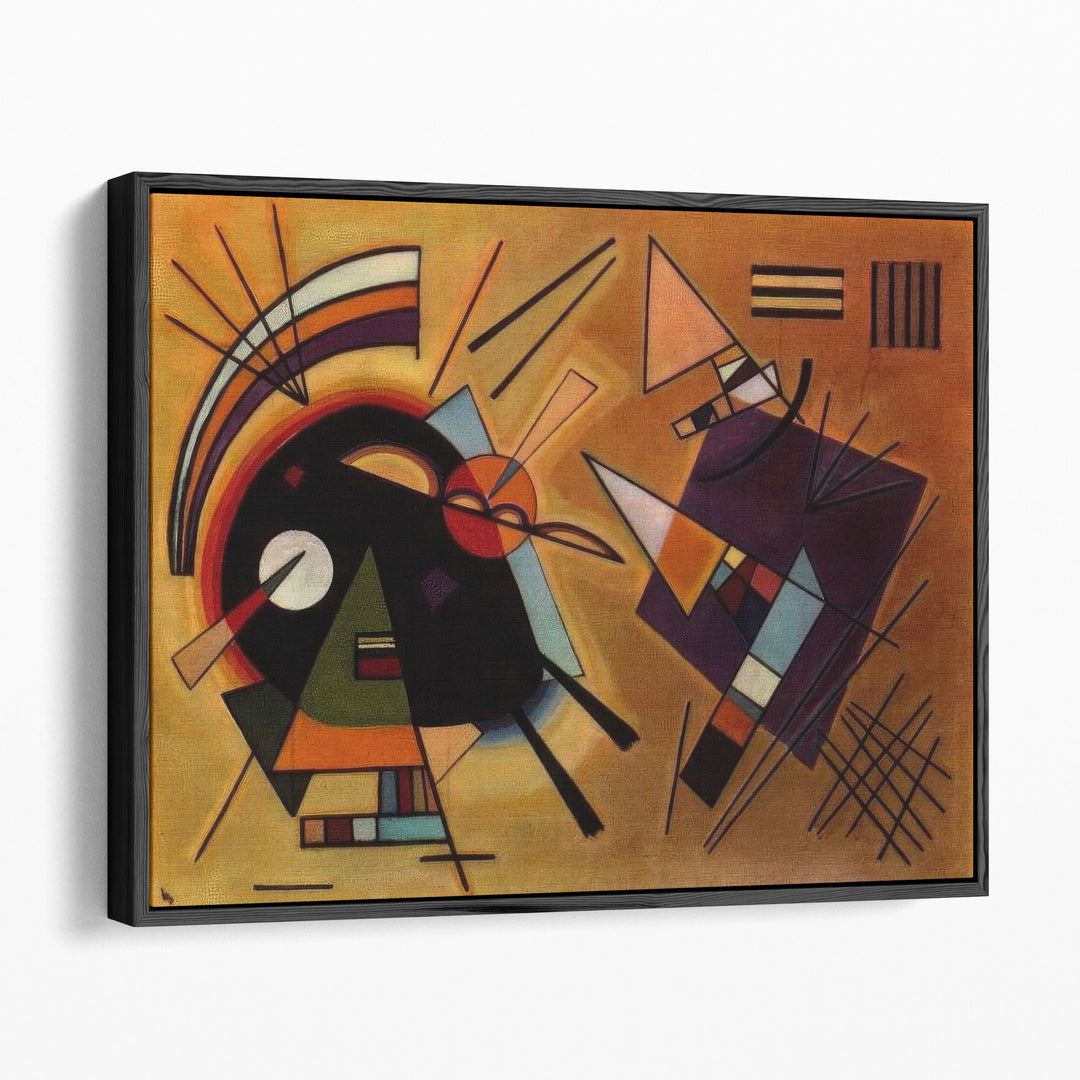Black and Violet, 1923 - Canvas Print Wall Art