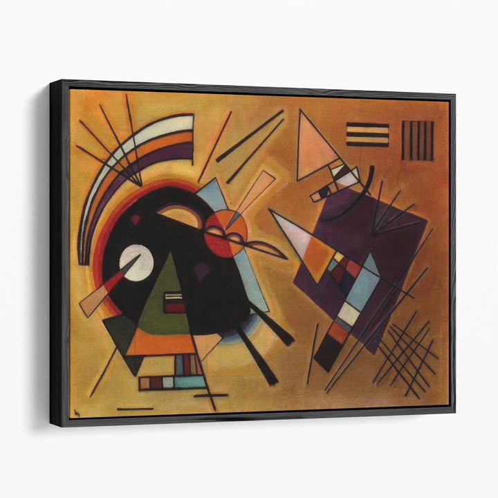 Black and Violet, 1923 - Canvas Print Wall Art