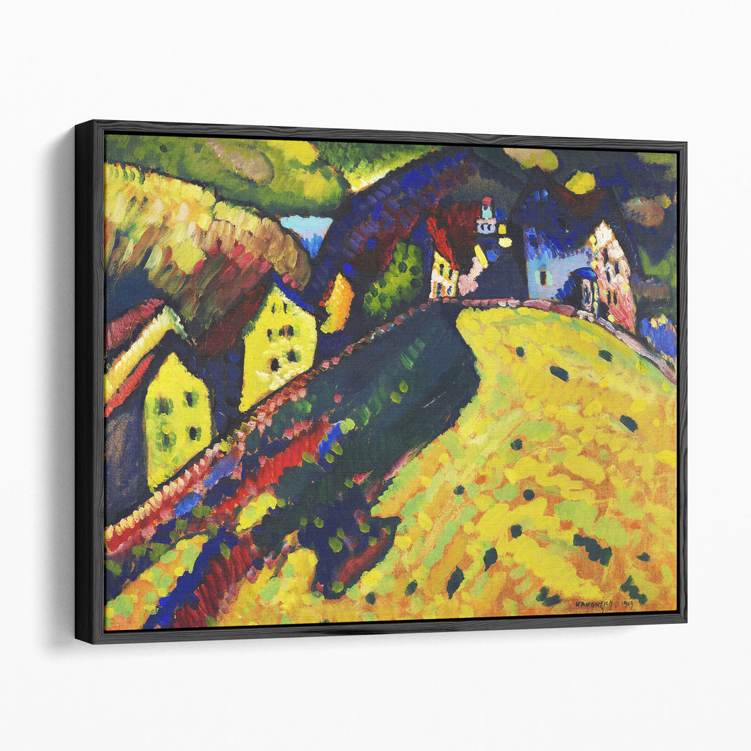 Houses at Murnau, 1909 - Canvas Print Wall Art