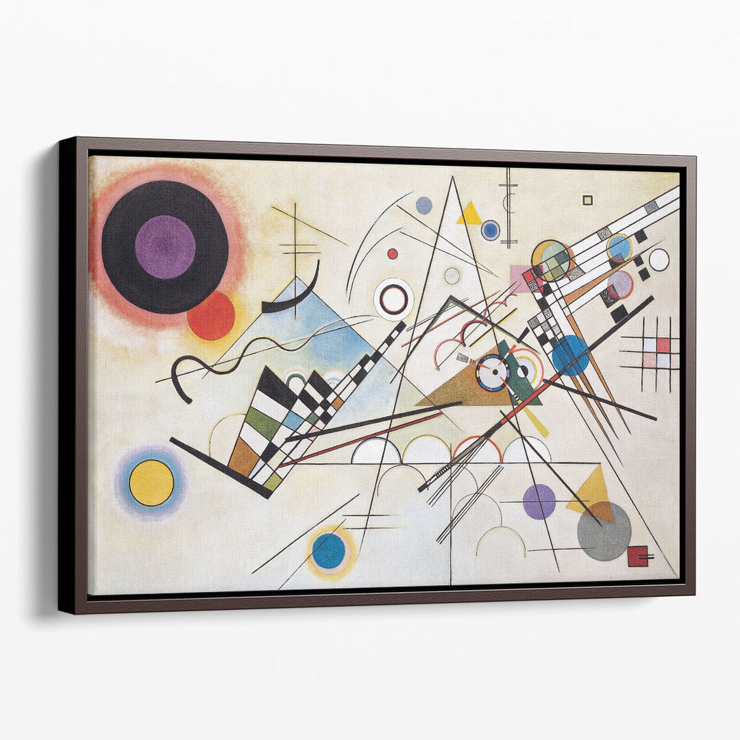 Composition VIII, 1923 - Canvas Print Wall Art