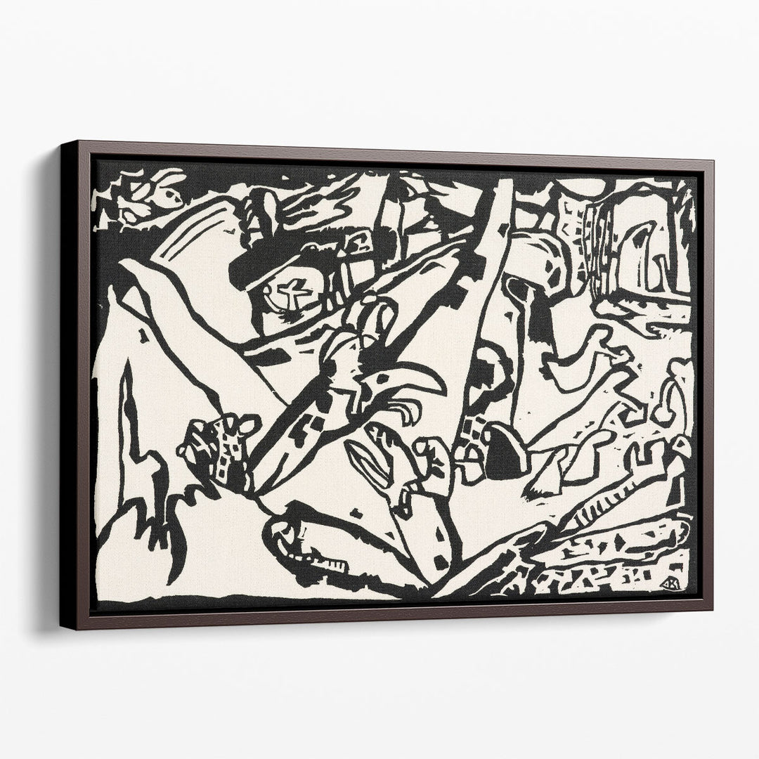 Composition II, 1911 - Canvas Print Wall Art