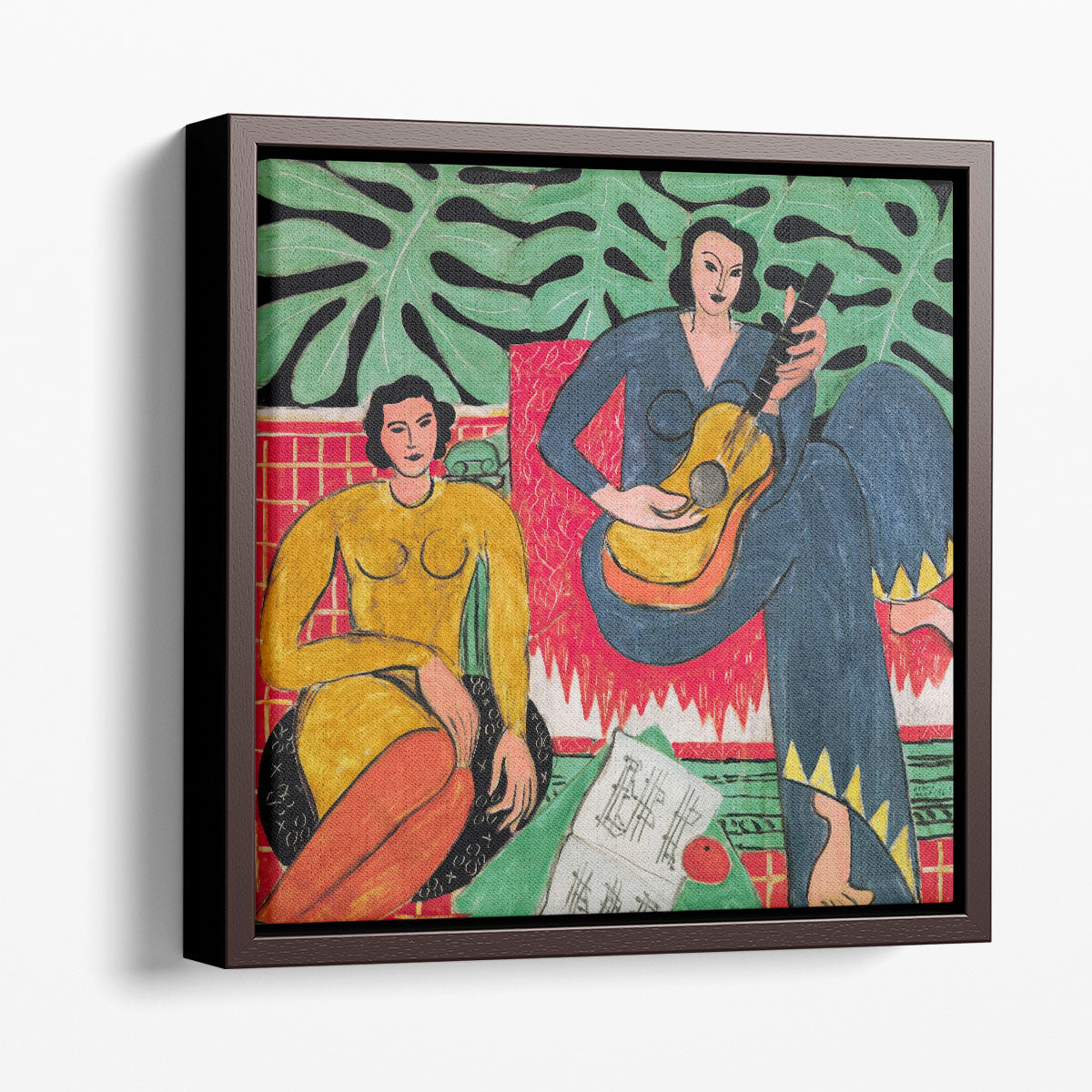 The Music Canvas Art Print | Classic Rhythm | Henri Matisse