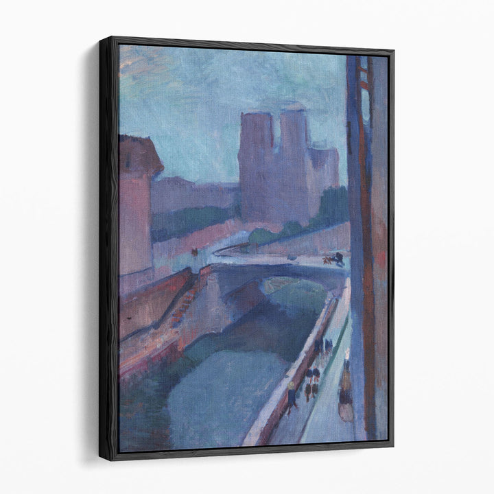 Notre-Dame, Une Fin D'apres-Midi - Canvas Print Wall Art