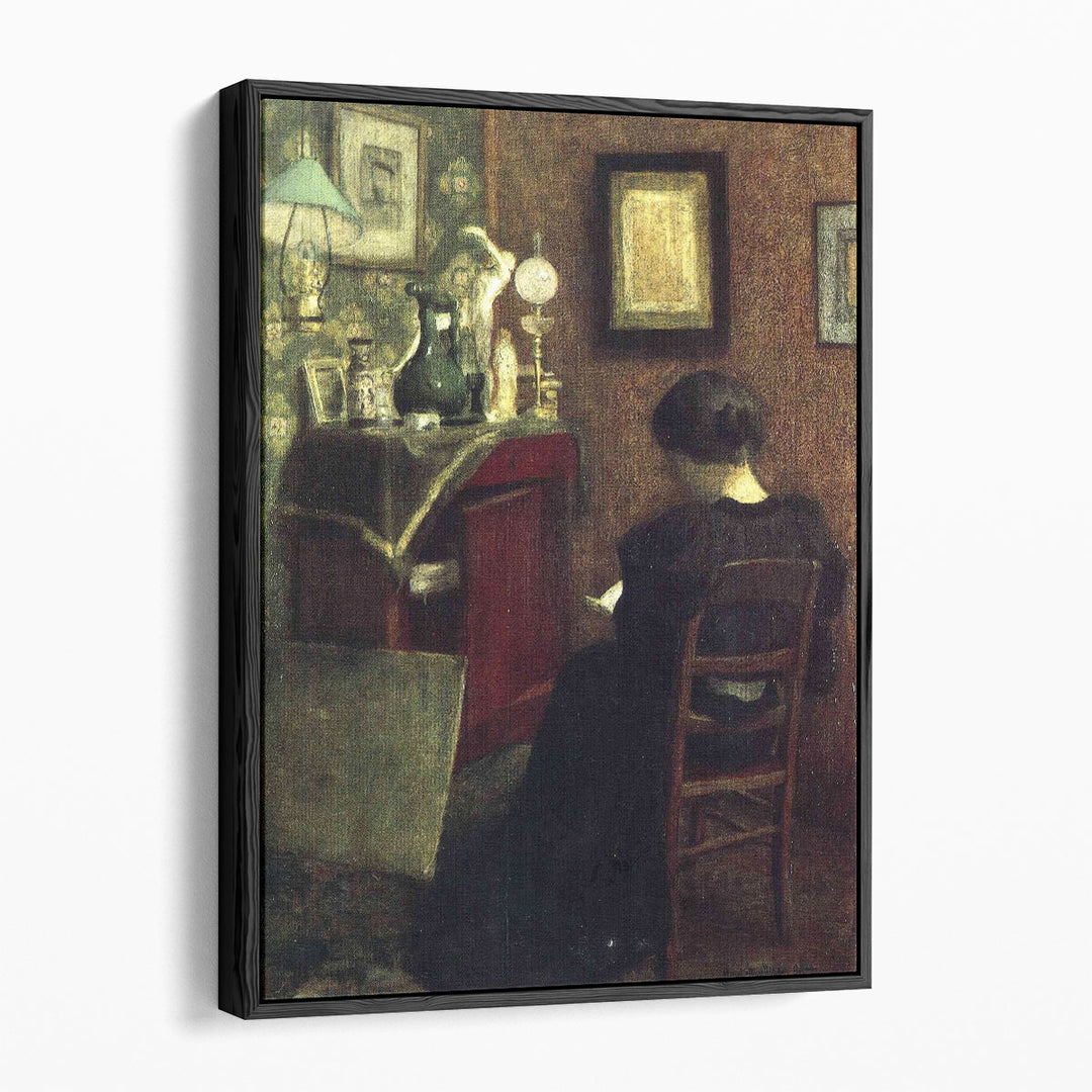 Woman Reading, 1894 - Canvas Print Wall Art