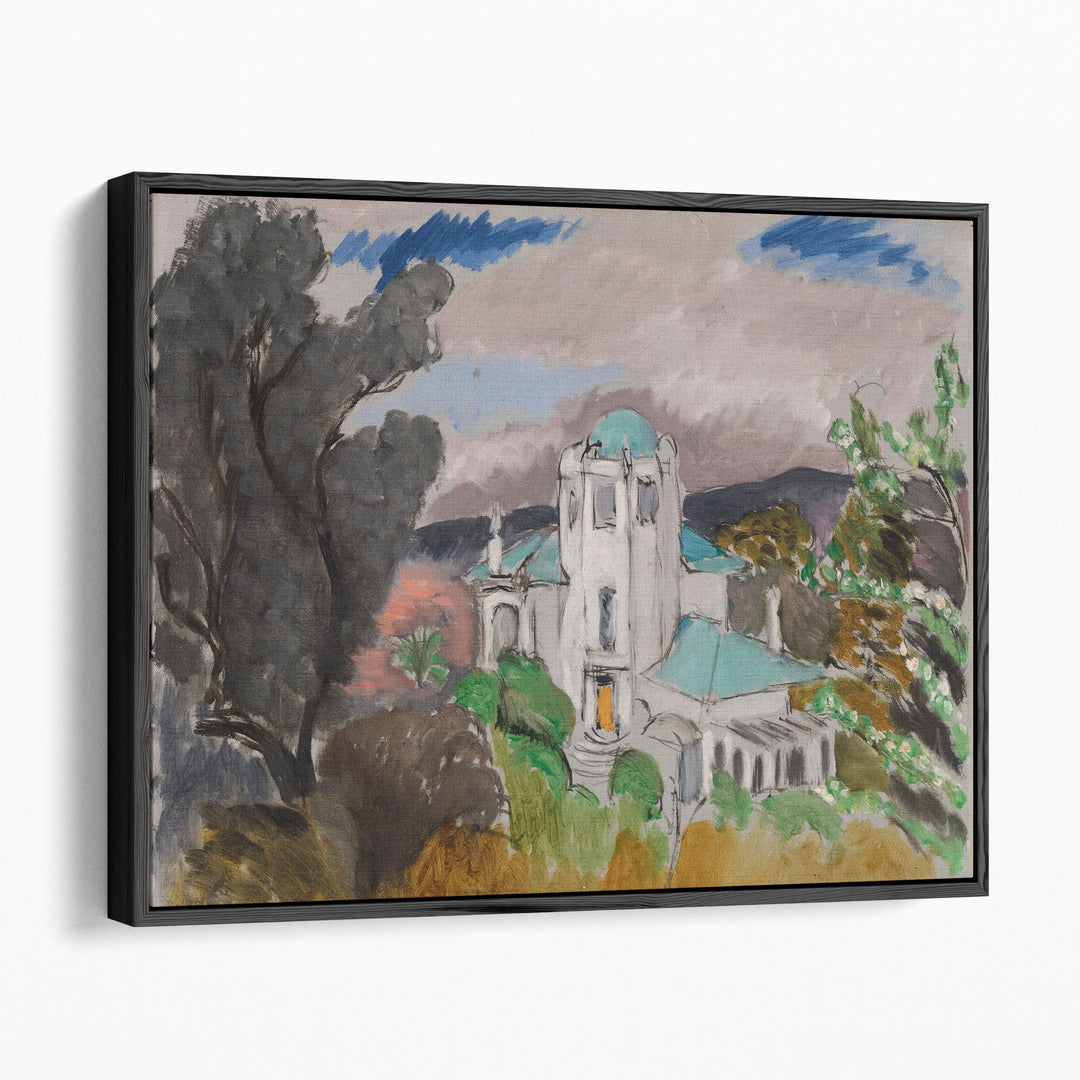 Blue Villa, 1918 - Canvas Print Wall Art
