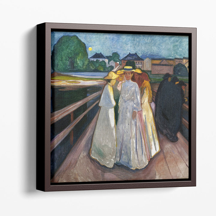 On the Bridge, 1903 - Canvas Print Wall Art