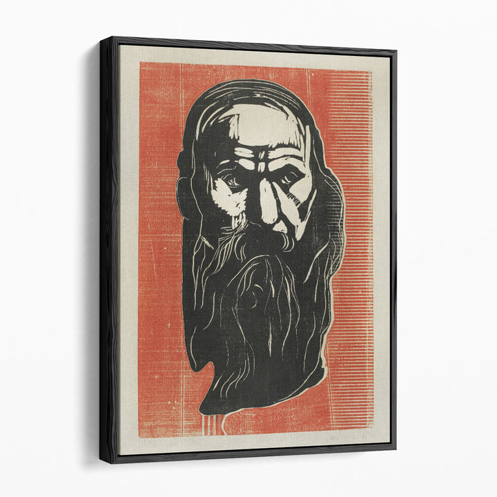 Head of an Old Man with Beard, 1902 - Canvas Print Wall Art