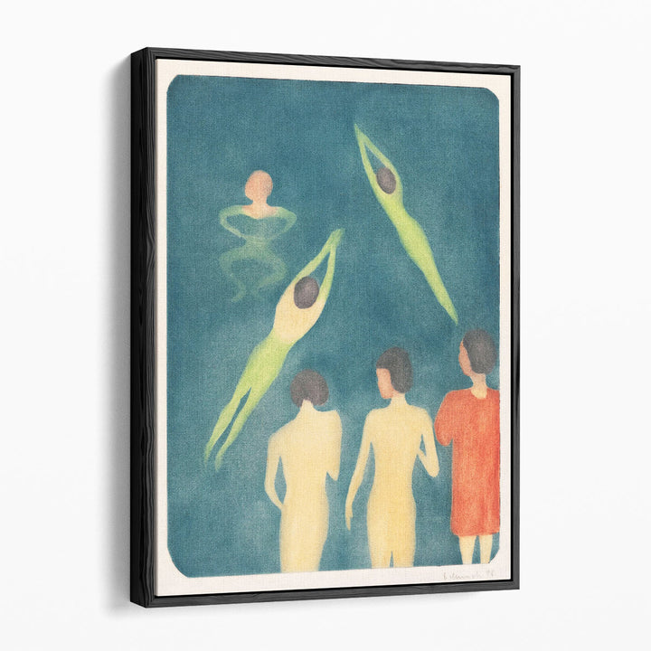 Boys Bathing, 1896 - Canvas Print Wall Art