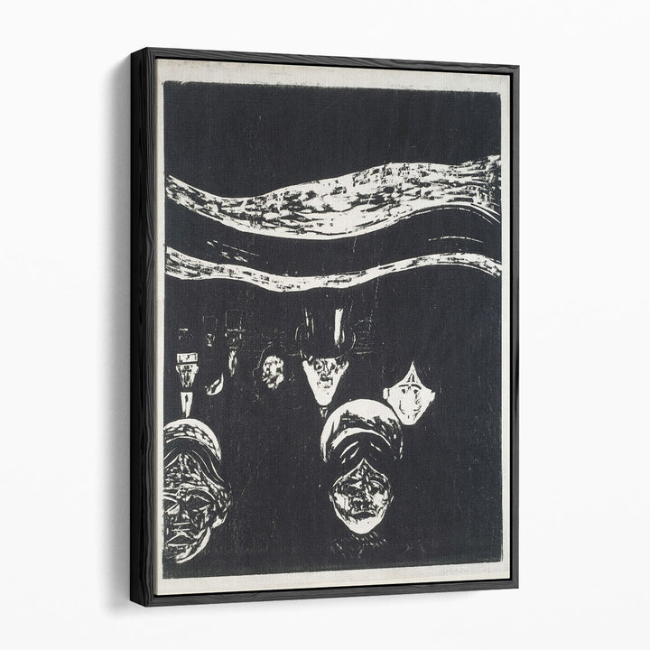 Anxiety, 1896- Canvas Print Wall Art