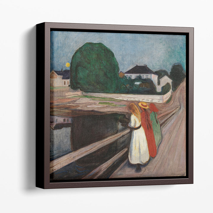 The Girls on the Bridge, 1901 - Canvas Print Wall Art