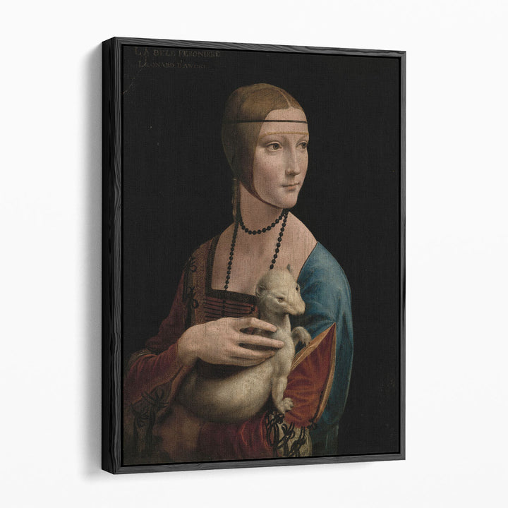 Lady with an Ermine, 1490 - Canvas Print Wall Art