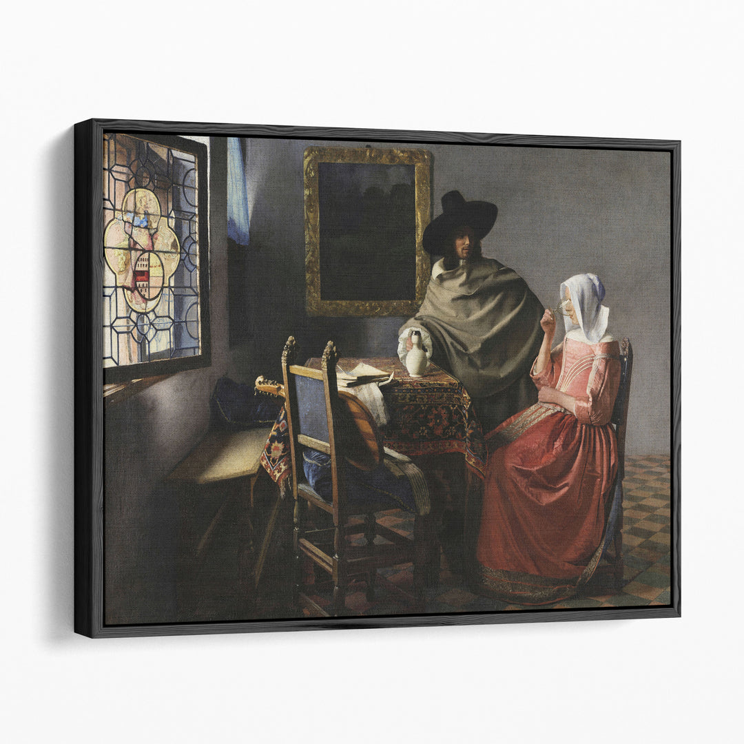 The Wine Glass,  1658-1660 - Canvas Print Wall Art