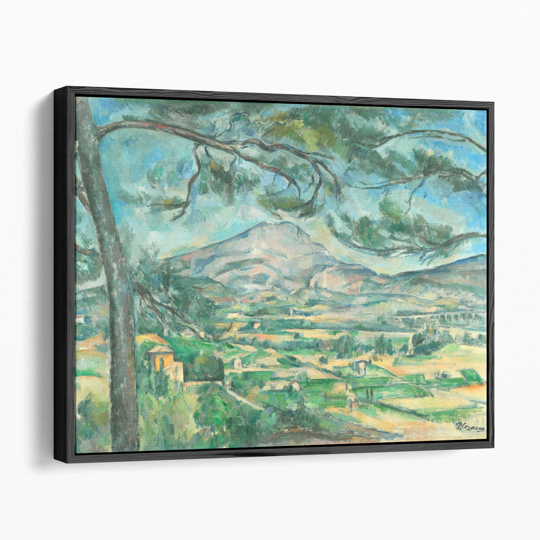 Mont Sainte-Victoire with Large Pine - Canvas Print Wall Art