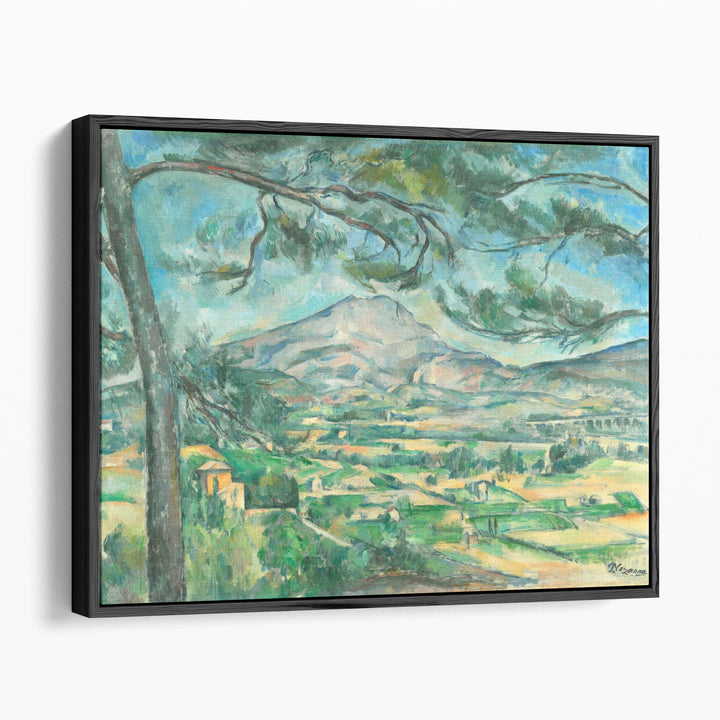 Mont Sainte-Victoire with Large Pine - Canvas Print Wall Art
