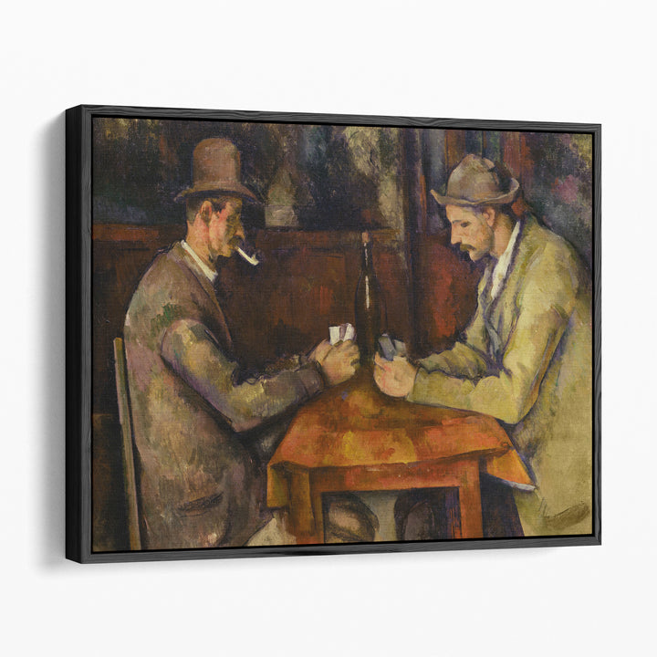 The Card Players - Canvas Print Wall Art