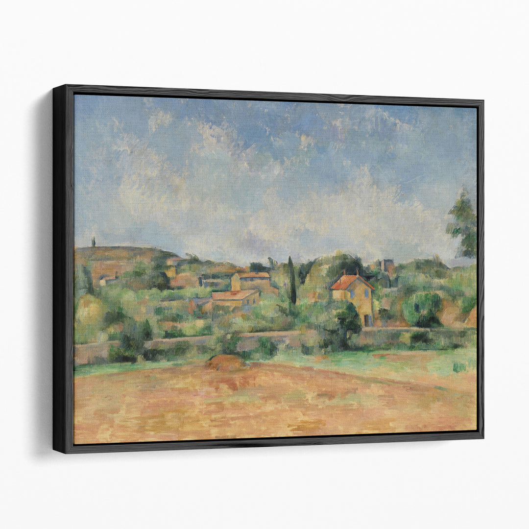 The Bellevue Plain or The Red Earth - Canvas Print Wall Art