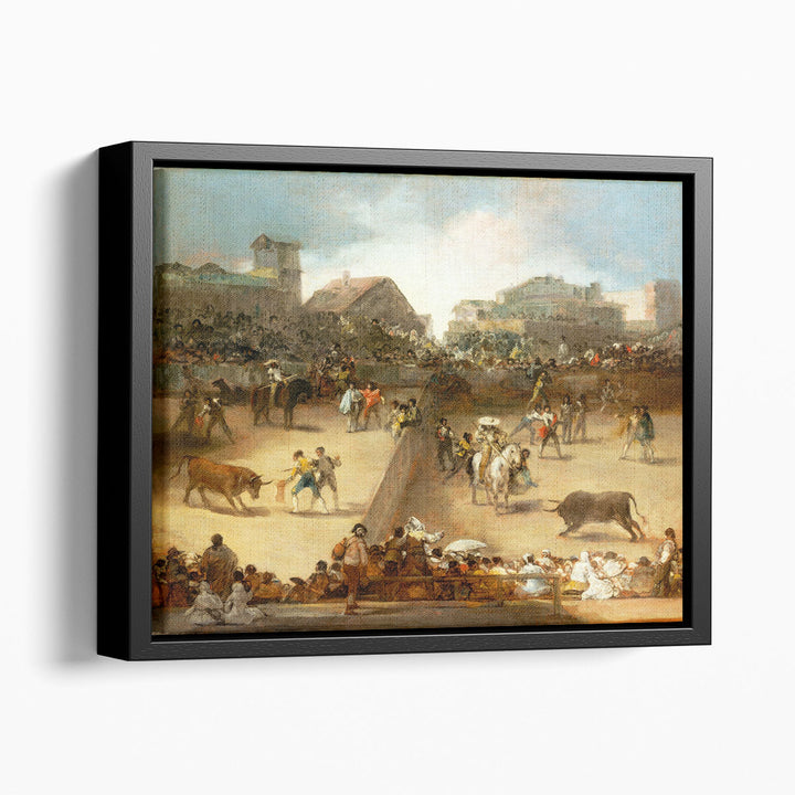 Bullfight in a Divided Ring - Canvas Print Wall Art