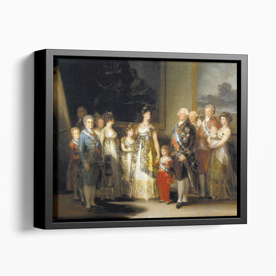Charles IV of Spain and His Family - Canvas Print Wall Art