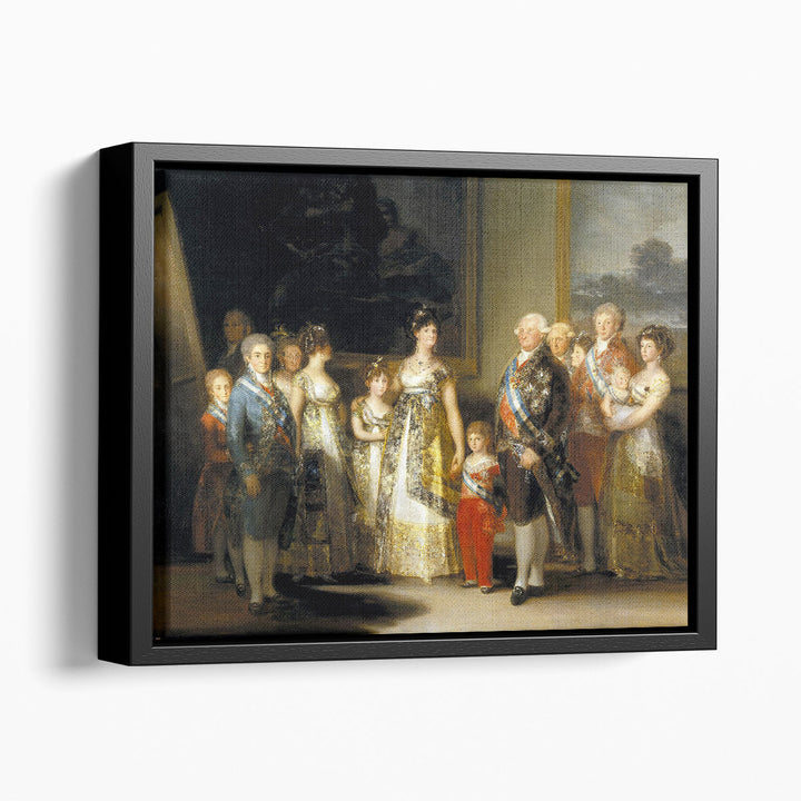 Charles IV of Spain and His Family - Canvas Print Wall Art