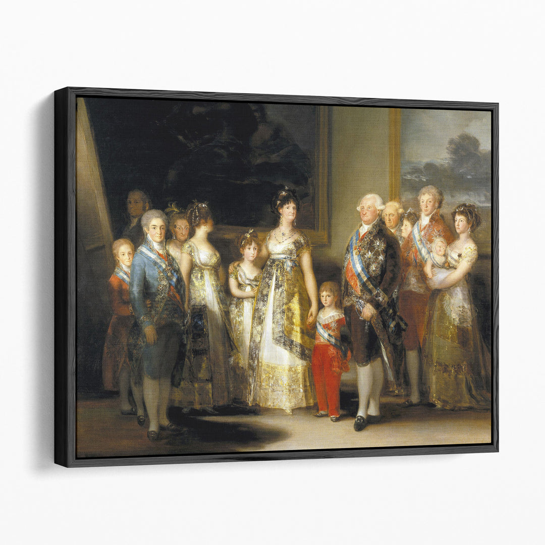 Charles IV of Spain and His Family - Canvas Print Wall Art