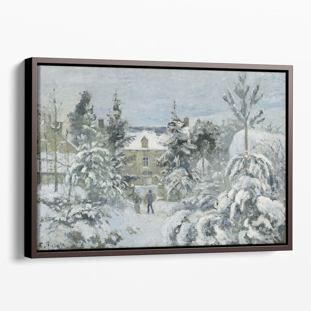 Piette's House at Montfoucault, 1874 - Canvas Print Wall Art
