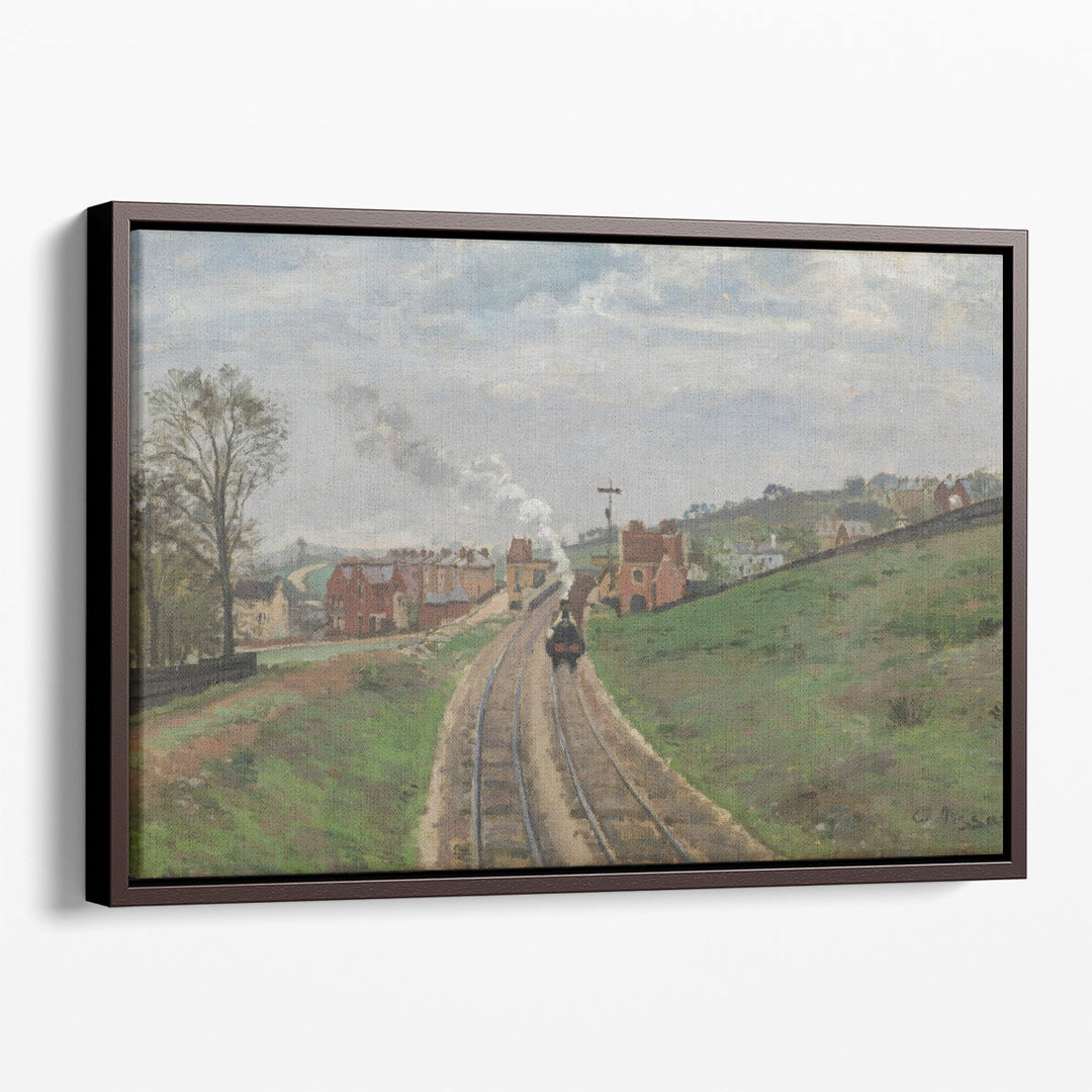 Lordship Lane Station, 1871 - Canvas Print Wall Art