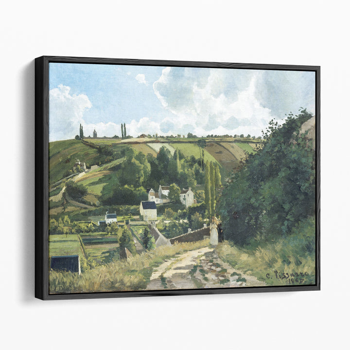 Jalais Hill, Pontoise, 1867 - Canvas Print Wall Art