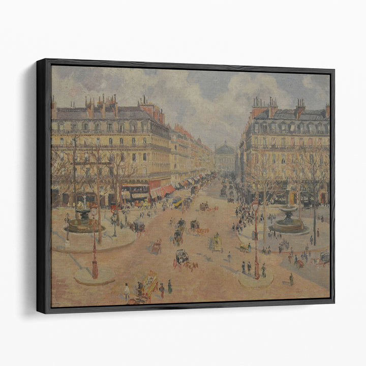 Avenue de l'Opera, Morning Sunshine - Canvas Print Wall Art