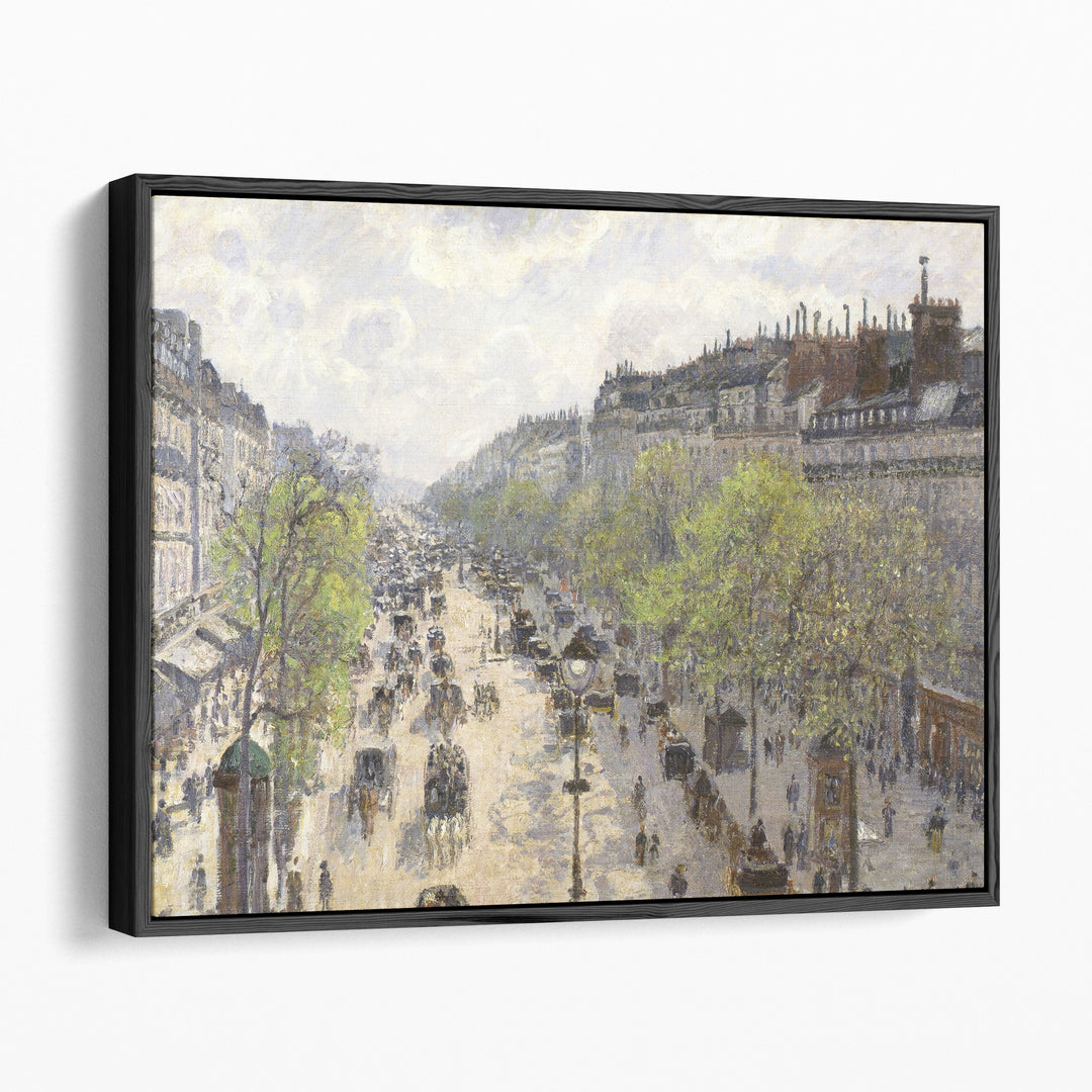 Boulevard Montmartre, Spring - Canvas Print Wall Art