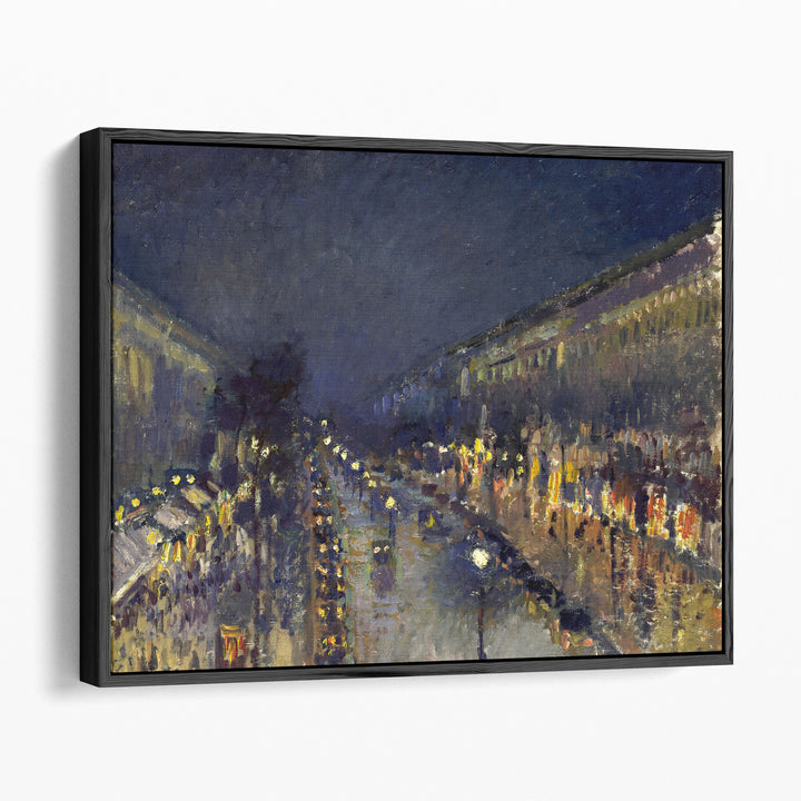 The Boulevard Montmartre - Canvas Print Wall Art