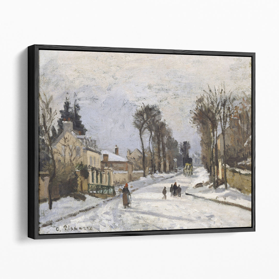 Road to Versailles at Louveciennes,  1869 - Canvas Print Wall Art