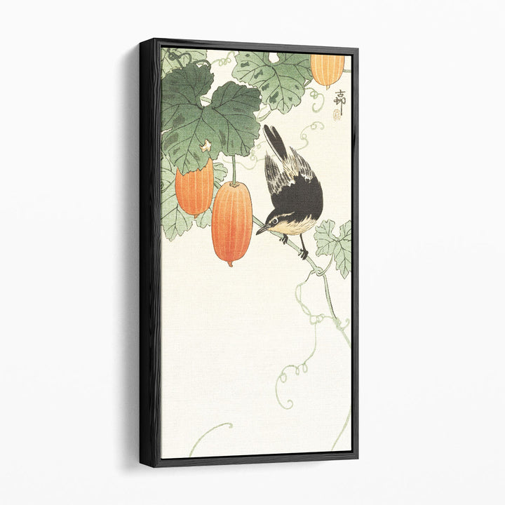 A Flycatcher on Cucumber Bush, 1910 - Canvas Print Wall Art