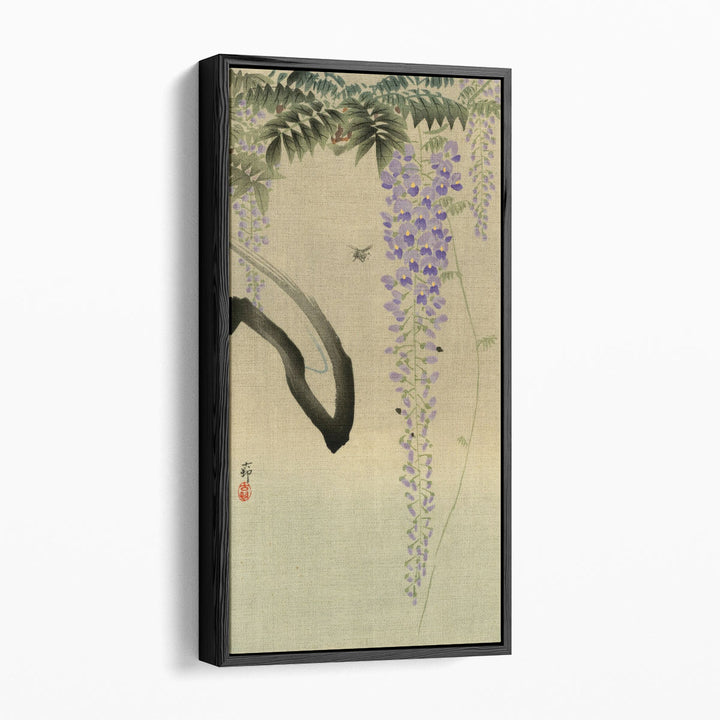 Wisteria and Bee, 1930 - Canvas Print Wall Art