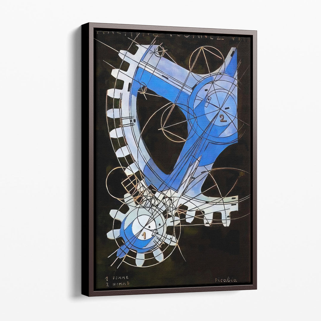 Machine Turn Quickly, 1917 - Canvas Print Wall Art