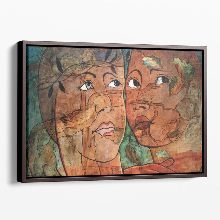 Our Heads Are Round so Our Thoughts Can Change Direction - Canvas Print Wall Art