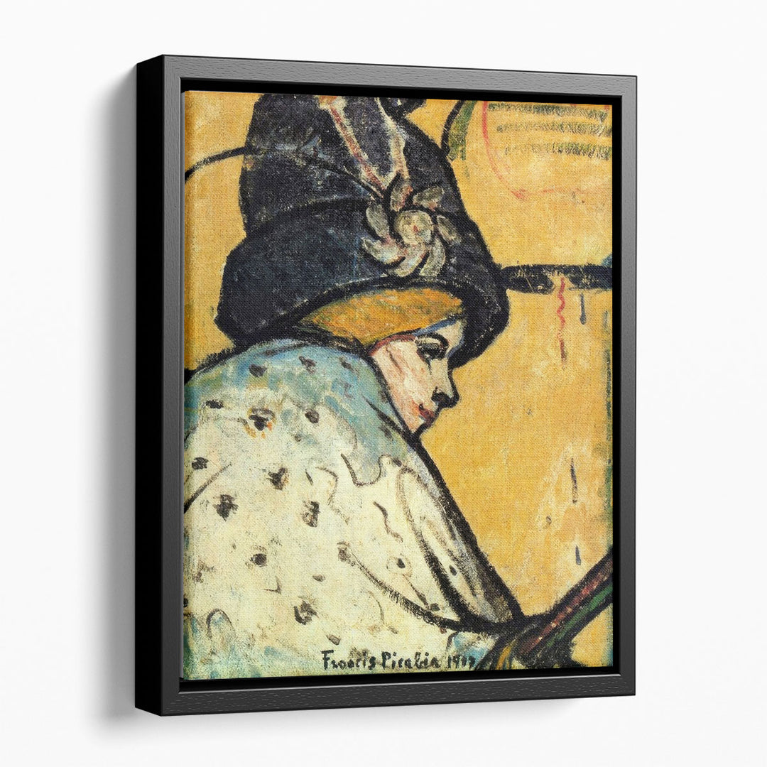 Portrait de Jeanne Marie Bourgeois - Canvas Print Wall Art