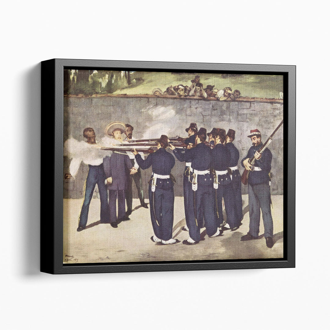 The Execution of Emperor Maximilian - Canvas Print Wall Art
