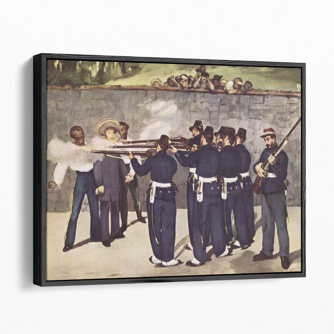 The Execution of Emperor Maximilian - Canvas Print Wall Art