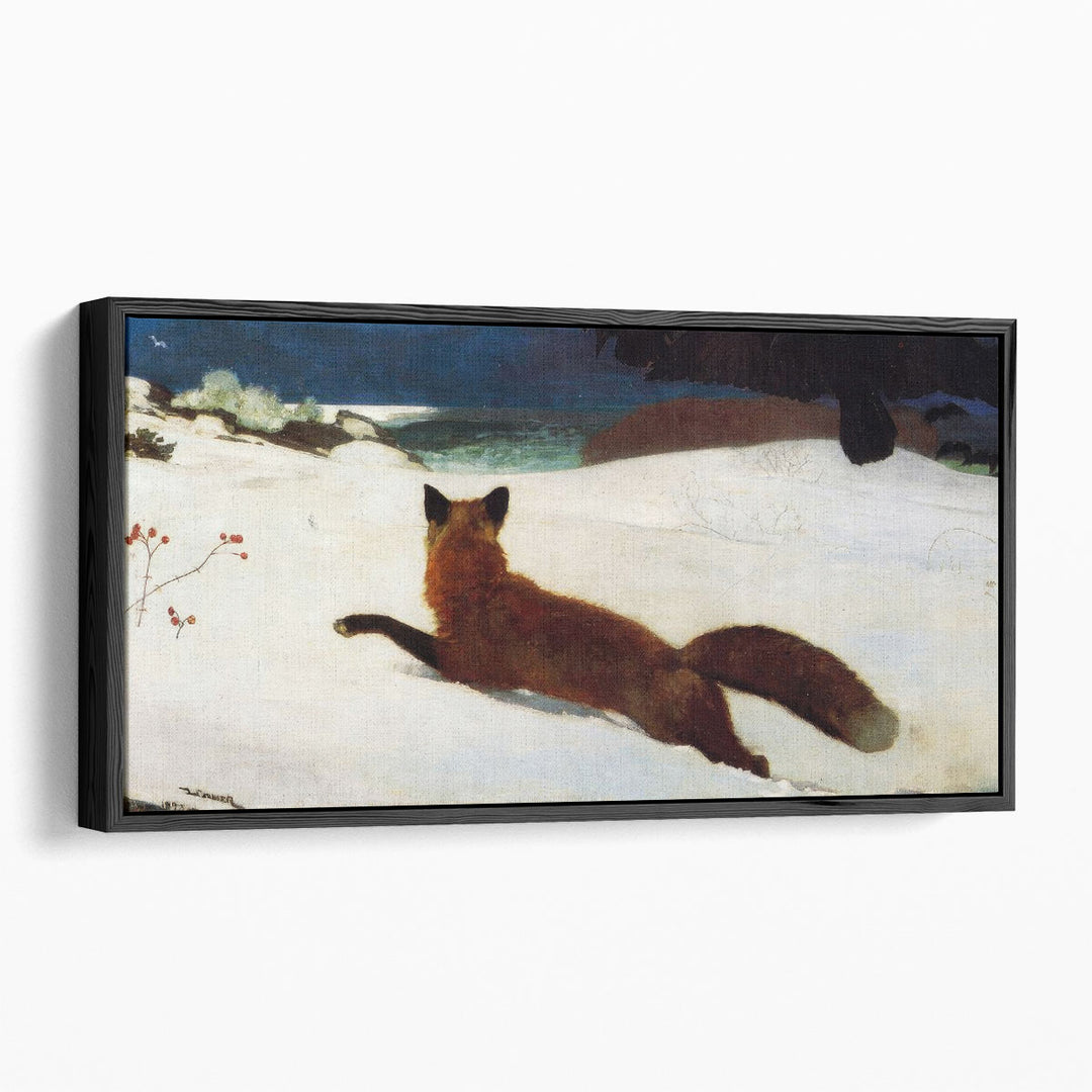 The Fox Hunt - Canvas Print Wall Art