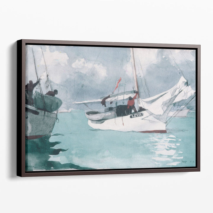 Fishing Boats, Key West- Canvas Print Wall Art