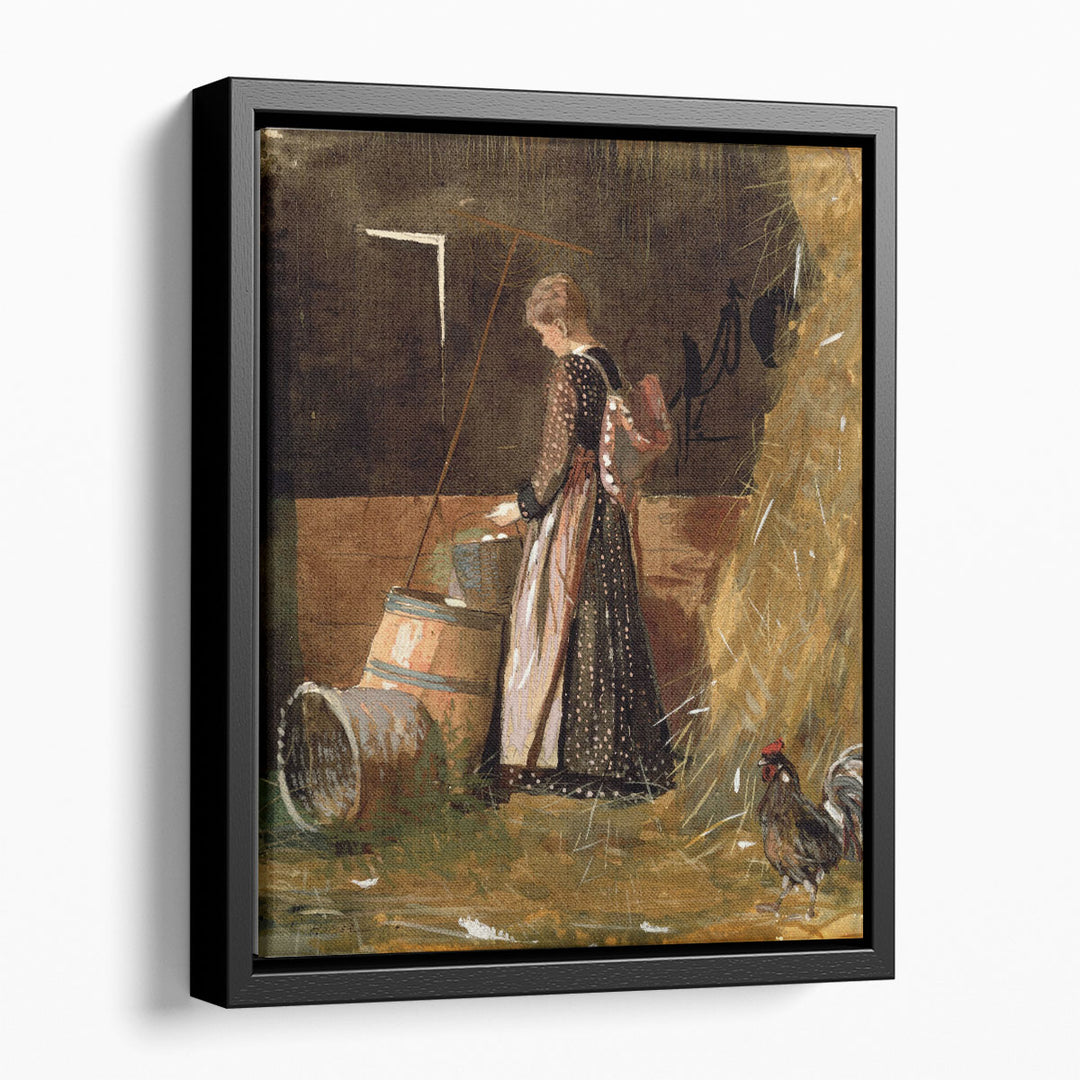 Fresh Eggs, 1874 - Canvas Print Wall Art