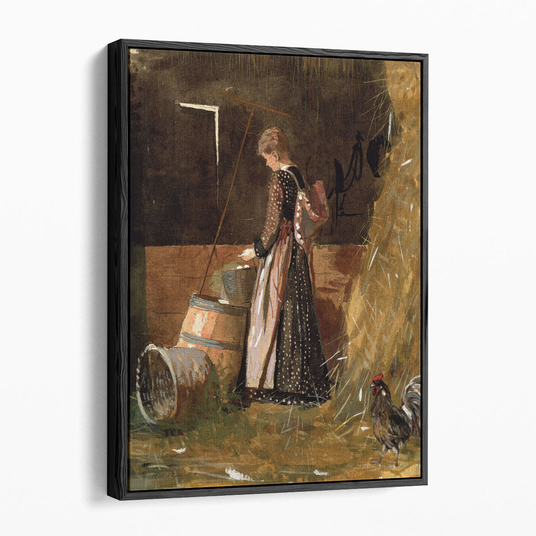 Fresh Eggs, 1874 - Canvas Print Wall Art