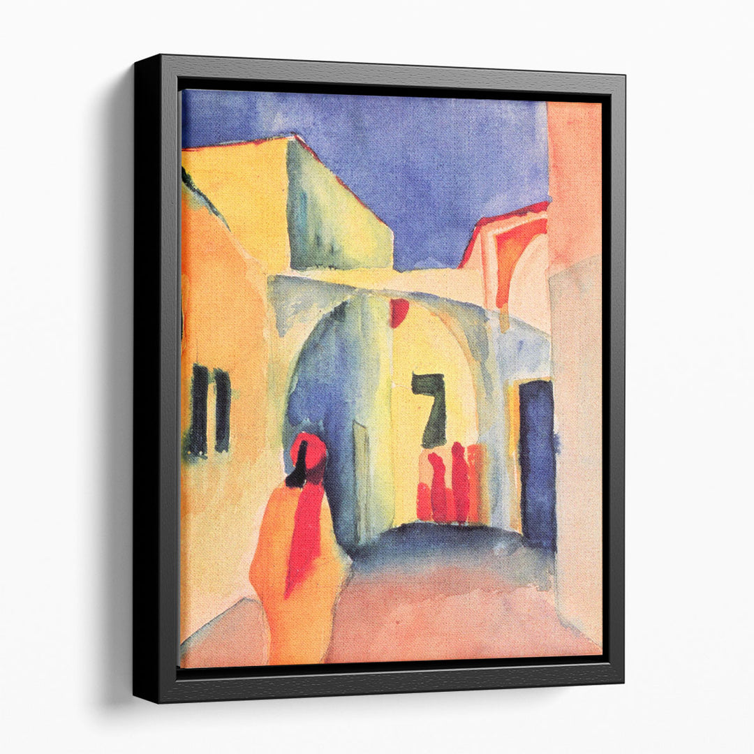 View into a Lane - Canvas Print Wall Art