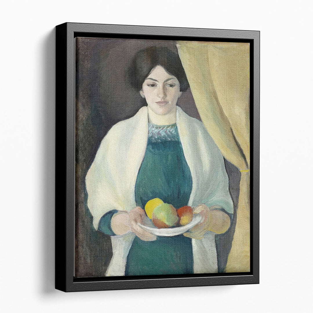 Portrait with Apples, 1909 - Canvas Print Wall Art