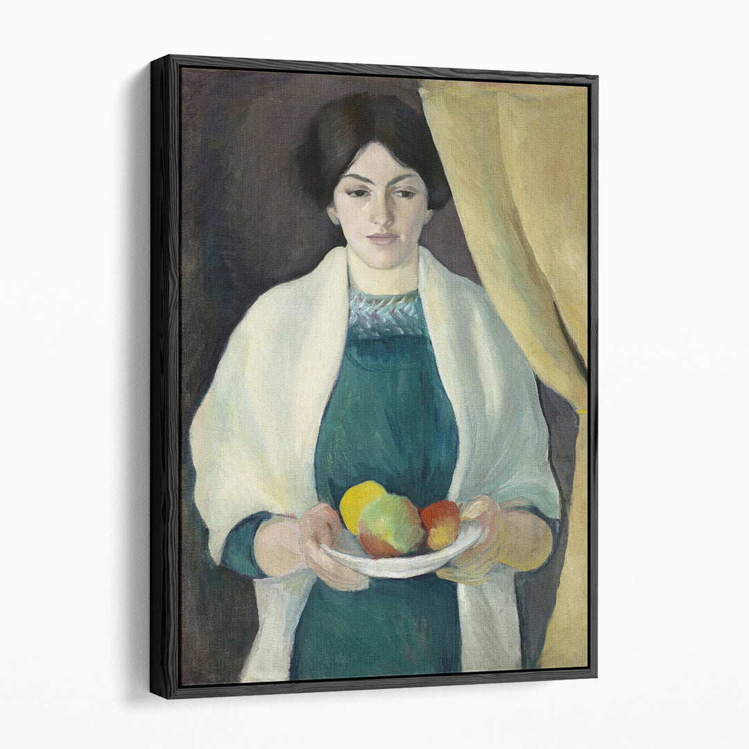 Portrait with Apples, 1909 - Canvas Print Wall Art