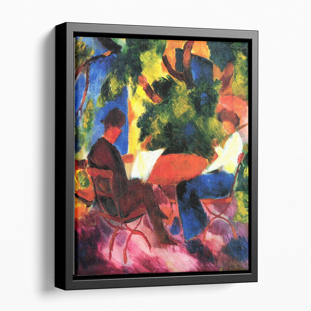 At the Garden Table, 1914 - Canvas Print Wall Art