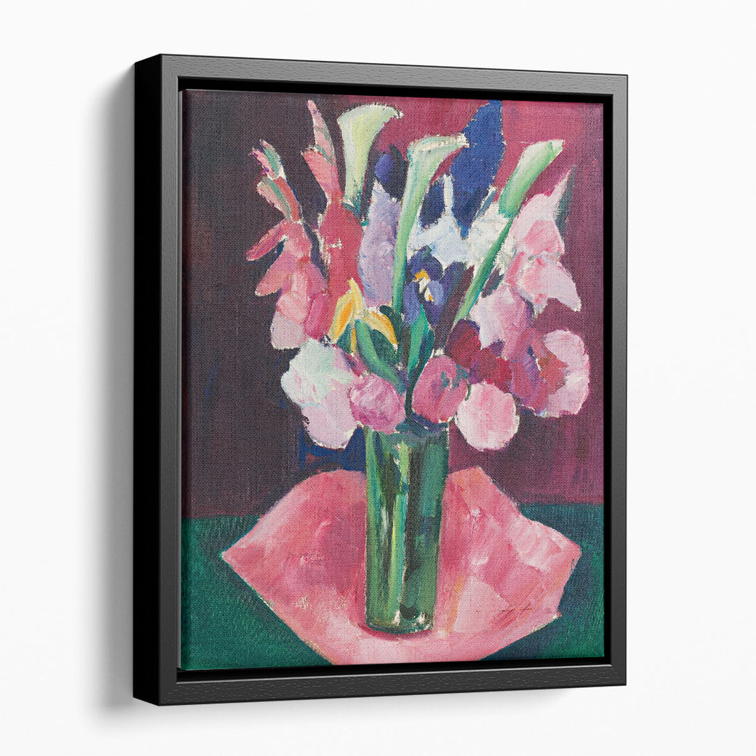 Flowers in a Vase - Canvas Print Wall Art