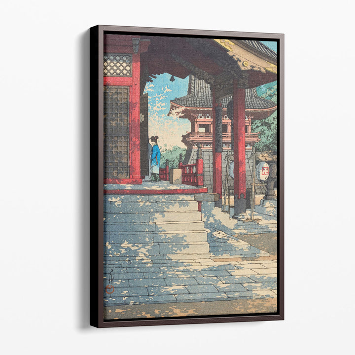 Fudo Hall in Meguro, 1931 - Canvas Print Wall Art