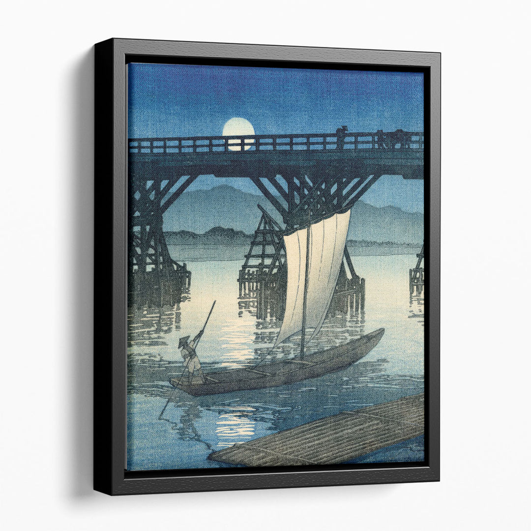 Asahi Bridge, Ojiya - Canvas Print Wall Art